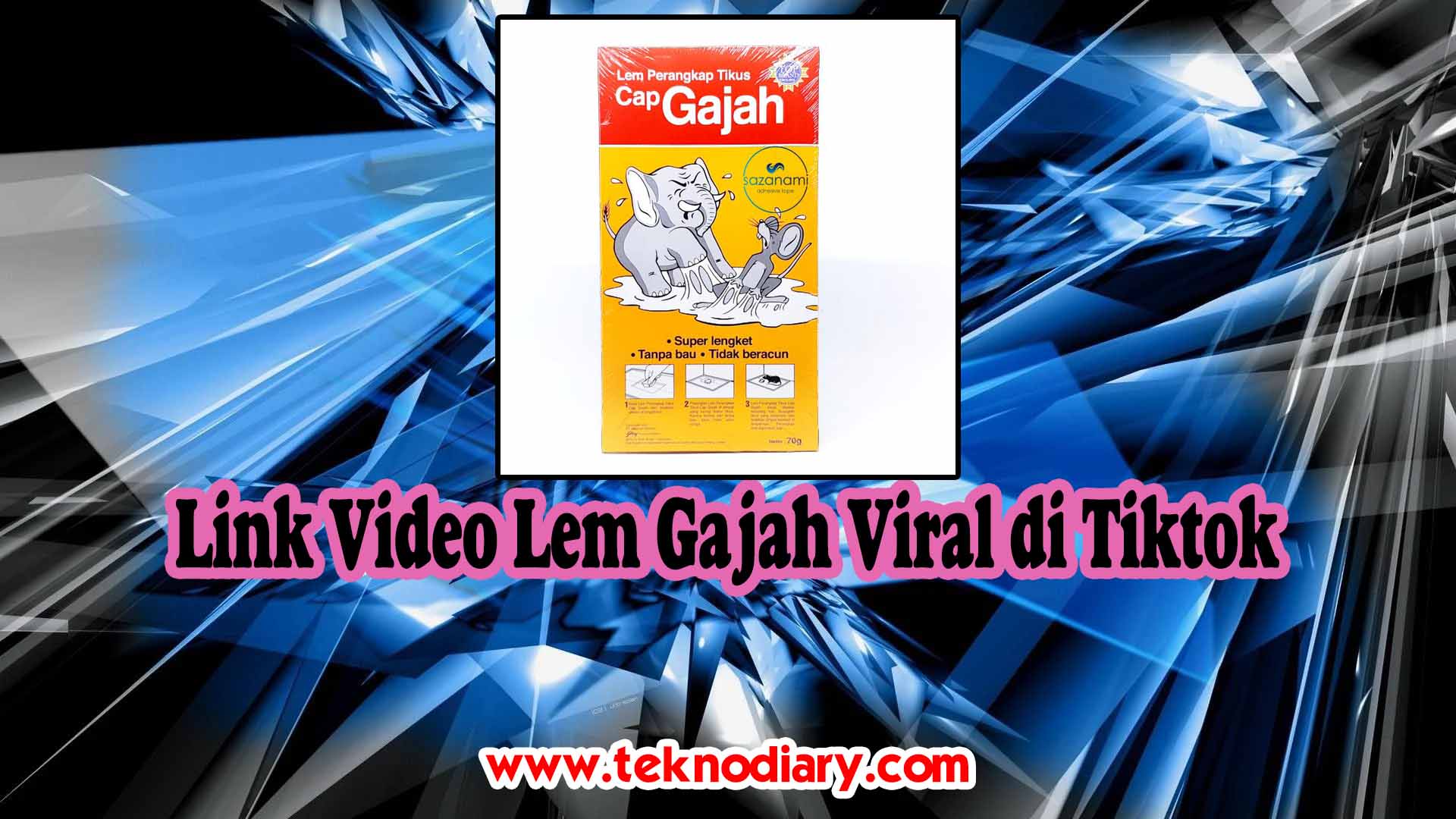 Link Video Lem Gajah Viral di Tiktok