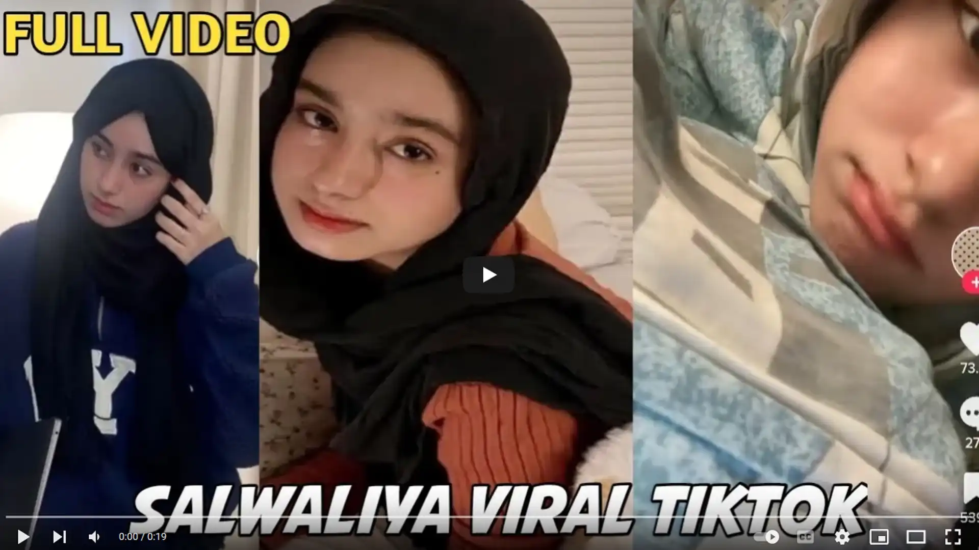 Video Full Salwiyah Viral di TikTok, Pakai Belut