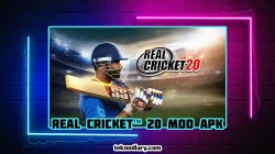 Real Cricket™ 20 Mod Apk V5.5 Menu Unlock Tournaments | No Ads | Player Level (13 Features+)